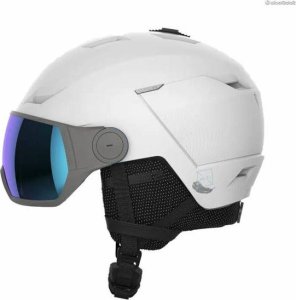 Salomon Kask z przyłbicą szybą Salomon Icon LT Visor White 2023 1