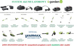 4Garden Podkaszarka APK2521 4GARDEN Akumulatorowa 17