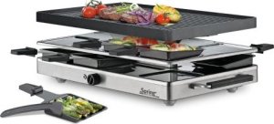 Hurtel Raclette/grill stołowy, dla 8 os., 47,5 x 27 x 14 cm RACLETTE8 CLASSIC / Spring 1