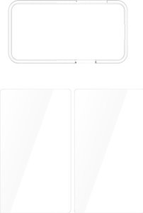 Braders 2x Szkło Hartowane + Zestaw Montażowy do Nintendo Switch Oled 2021 3