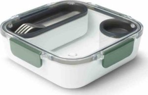 Black & Blum Lunch box kwadratowy, oliwkowy / Black+Blum 1