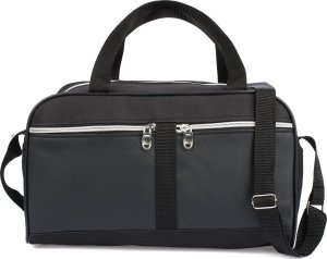 Krateczka Torba podróżna samolotowa i kosmetyczka zestaw dwóch toreb fitness czarna L67 2