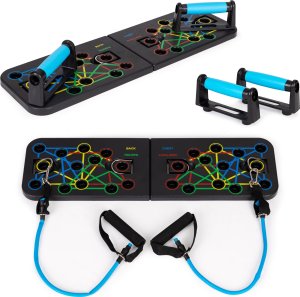 Słuchawka ModernHome Deska do ćwiczeń uchwyty do pompek zestaw 25w1 9