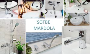 Bateria umywalkowa Sotbe Malselva stojąca chrom (MAR-SSRBK-40201183) 14