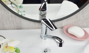 Bateria umywalkowa Sotbe Malselva stojąca chrom (MAR-SSRBK-40201183) 2