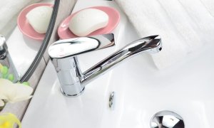 Bateria umywalkowa Sotbe Malselva stojąca chrom (MAR-SSRBK-40201183) 7