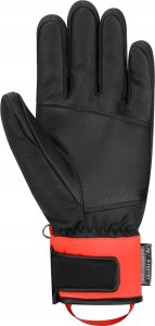 Reusch Rękawice Worldcup Warrior Prime R-TEX XT Junior Black Fluo Red 2023 5.5 3