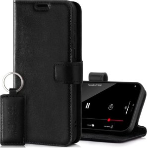 Surazo Skórzane etui na telefon RFID Wallet case - Costa Czarna - TPU Czarne Samsung Galaxy XCover 6 Pro 1