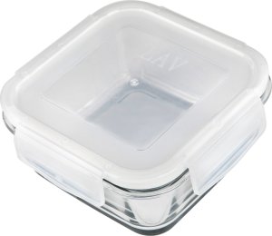 Glasmark Szklany pojemnik 15x15 cm 3