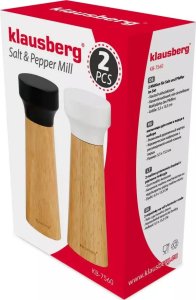 Młynek do przypraw Klausberg Zestaw młynków do soli i pieprzu KB-7560 3