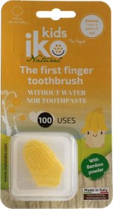IKO IKO KIDS Natural szczoteczka na palec bananowa 2