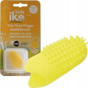 IKO IKO KIDS Natural szczoteczka na palec bananowa 5
