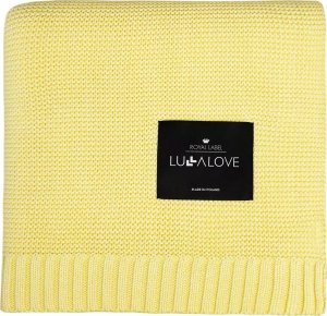 LullaLove Bambusowy kocyk cytryna 80x100 cm Lullalove 1