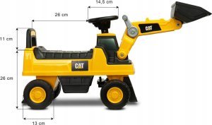 Toyz Jeździk CAT Ładowarka Żółty 19