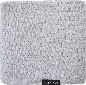 LullaLove Kocyk/otulacz merino PREMIUM - szary Lullalove 1