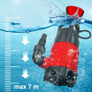 Maltec Pompa Zanurzeniowa do Wody Brudnej i Czystej 12500 l/h 4