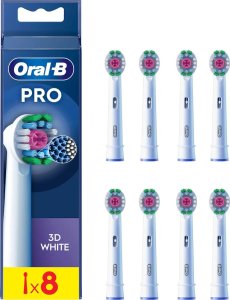 Końcówka Oral-B ORAL-B BRAUN KOŃCÓWKI EB18-8 WHITE3D 4