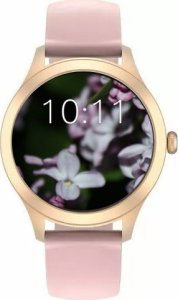 Smartwatch Gino Rossi Zegarek dziecięcy komunia G. ROSSI SMARTWATCH r.gold/pasek silikonowy + siatka mesh 3
