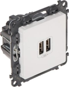 Legrand GNIAZDO ŁADOWANIA LE-753112 Valena Life 2 PORTY USB 2.4A/5V LEGRAND 1