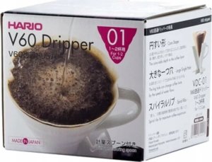 Hario ceramiczny Drip V60-01 Czerwony 3