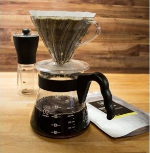 Hario plastikowy Drip V60-02 - Clear 3