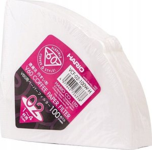 Hario Hario - Filtry papierowe Misarashi brązowe - V60-01 - 100 Sztuk 3