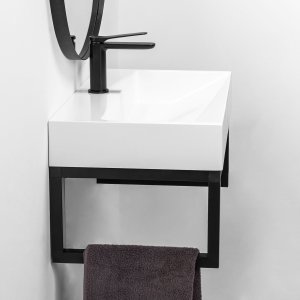 Umywalka Rea UMYWALKA KONGLOMERATOWA NABLATOWA GOYA 60cm + stelaż 3