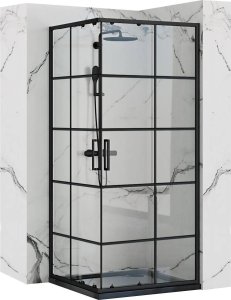 Rea Kabina prysznicowa Rea Concept Black 80x80 1