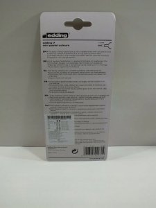 Edding Mini zakreślacz e-7 EDDING, 5 szt., blister, mix kolorów pastelowych 2