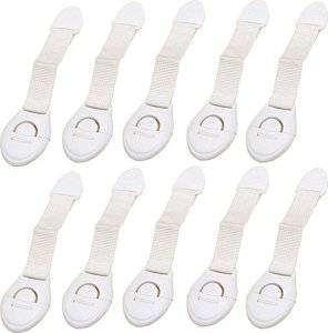 Litago ZABEZPIECZENIE BLOKADA SZAFEK SZUFLAD MEBLI 10szt 6