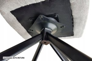 Signal Krzesło tapicerowane AZALIA Brego szare 3