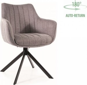 Signal Krzesło tapicerowane AZALIA Brego szare 5