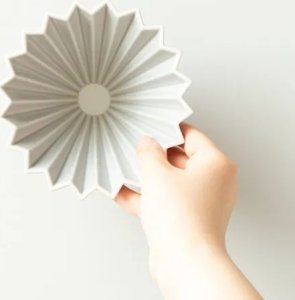 Origami ORIGAMI - Dripper S Matowy szary 5