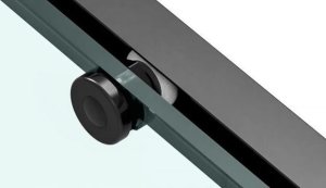 Rea Kabina prysznicowa SOLAR BLACK MAT 80x100 6