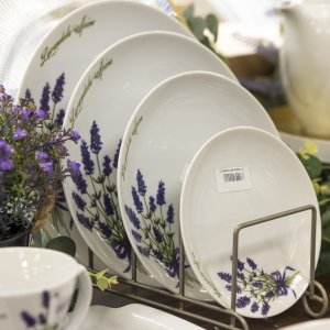 Lubiana Talerz płytki obiadowy 27 cm Boss Lawenda 3