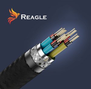 Kabel Reagle Reagle Kabel Display Port do HDMI DP DisplayPort 8K@60Hz 4k@144Hz 2M 6