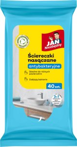 JAN Niezbędny Ściereczki nasączane JAN NIEZBĘDNY, antybakteryjne, 40 szt. 2