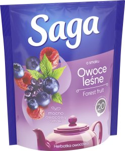 Saga Herbata SAGA, owoce leśne, 20 torebek 2