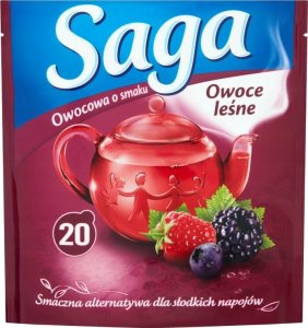 Saga Herbata SAGA, owoce leśne, 20 torebek 3