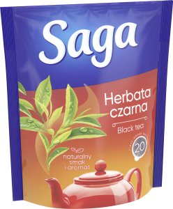 Saga Herbata SAGA, czarna, 20 torebek 2