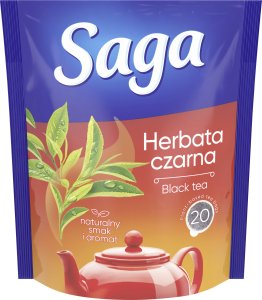 Saga Herbata SAGA, czarna, 20 torebek 3