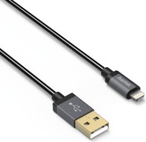 Kabel USB Hama USB-A - 0.75 m Szary (001357880000) 1