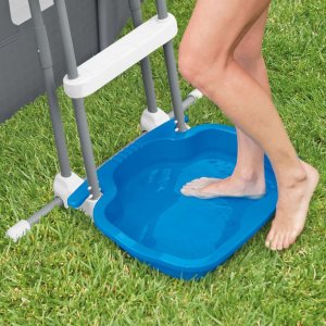 Intex Intex Miska do mycia stóp przed basenem, 11,5 L, 56x46x9 cm, niebieska 1