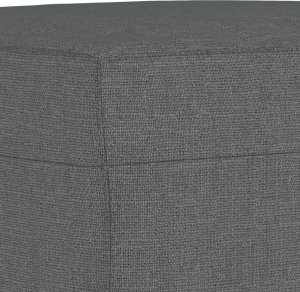 vidaXL vidaXL 4-cz. komplet wypoczynkowy z poduszkami, ciemnoszary, tkanina 8