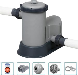 Bestway Bestway Basen Power Steel z akcesoriami, prostokątny, 549x274x122 cm 3