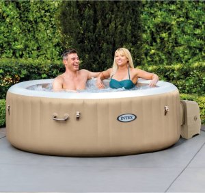 Jacuzzi ogrodowe Intex Intex Basen z hydromasażem PureSpa, okrągły 1