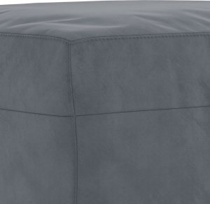 vidaXL vidaXL 4-cz. komplet wypoczynkowy z poduszkami, ciemnoszary, aksamit 8