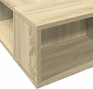 vidaXL vidaXL Rama łóżka, dąb sonoma, 90x190 cm, materiał drewnopochodny 7