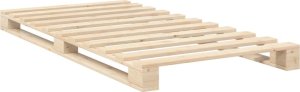 vidaXL vidaXL Rama łóżka z wezgłowiem, 100x200 cm, lite drewno sosnowe 7