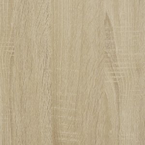 vidaXL vidaXL Rama łóżka, dąb sonoma, 90x190 cm, materiał drewnopochodny 9